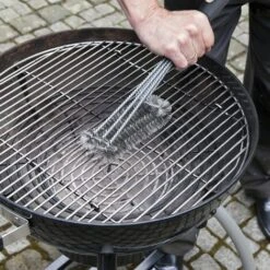 Relaxdays Spazzola Per Barbecue, L: 45 Cm, Triangolare, Acciaio Inox E Filo Di Ferro, Attrezzi Pulizia Griglia BBQ, Nero -Sconto Weber || Campingaz || OUTSUNNY in Italia 10724009 5