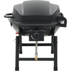 Barbecue E Griglia A Gas Portatile Con Fornello Nero VidaXL -Sconto Weber || Campingaz || OUTSUNNY in Italia 11022309 5