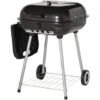 Outsunny Barbecue A Carbonella Con 2 Griglie Ripiano Laterale E Coperchio In Metallo Nero -Sconto Weber || Campingaz || OUTSUNNY in Italia 12003737 1