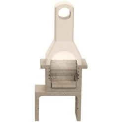 Barbecue Fisso In Muratura Con Canna Fumaria VidaXL -Sconto Weber || Campingaz || OUTSUNNY in Italia 12438691 5