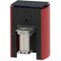 Barbecue A Pellet Bbq Con Piastra In Ghisa Pirolitico Mito 6Kw Con Ruote Acciaio -Sconto Weber || Campingaz || OUTSUNNY in Italia 13189246 3