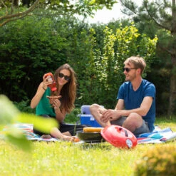 Relaxdays Barbecue A Sfera, Portatile, Con Coperchio, Ampia Superficie Di Cottura, Carbonella In Legno, Ø36cm, Nero -Sconto Weber || Campingaz || OUTSUNNY in Italia 13220465 5