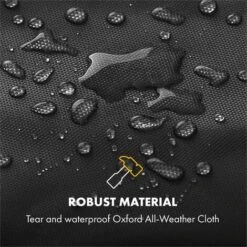 Klarstein Beef Brisket Copertura Protettiva Oxford Canvas Nero -Sconto Weber || Campingaz || OUTSUNNY in Italia 13296304 4