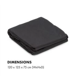 Klarstein Beef Brisket Copertura Protettiva Oxford Canvas Nero -Sconto Weber || Campingaz || OUTSUNNY in Italia 13296304 5