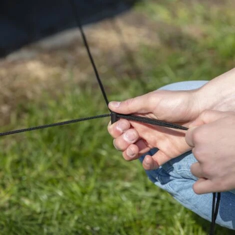 Copertura Per Barbecue 148x61x110cm Grigio Madison 7 Copertura Per Barbecue 148x61x110cm Grigio Madison - immagine 5