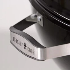 Mastercook - Barbecue A Carbonella Diametro Griglia 57 Cm, Barbecue Con Ruote E Coperchio, BBQ A Carbone Dotato Di Termometro E Sistema Raccogli Cenere, Altezza Griglia Da Terra 78 Cm Nero -Sconto Weber || Campingaz || OUTSUNNY in Italia 14864725 3