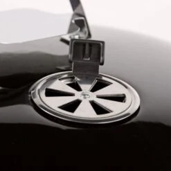 Mastercook - Barbecue A Carbonella Diametro Griglia 57 Cm, Barbecue Con Ruote E Coperchio, BBQ A Carbone Dotato Di Termometro E Sistema Raccogli Cenere, Altezza Griglia Da Terra 78 Cm Nero -Sconto Weber || Campingaz || OUTSUNNY in Italia 14864725 5