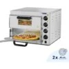 Forno Per Pizza Elettrico Con Pietra Da Casa Professionale Argilla Chamotte 3 Kw -Sconto Weber || Campingaz || OUTSUNNY in Italia 15121510 1