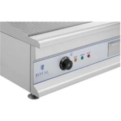 Piastra Elettrica Inox Professionale Fry Top Barbecue 230V Liscia + Rigata 100Cm -Sconto Weber || Campingaz || OUTSUNNY in Italia 15356000 4