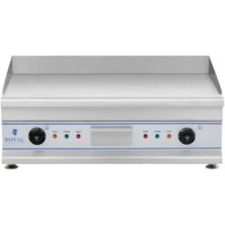 Grill Elettrico Liscio Piastra Inox 230V Due Zone Termiche Fry Top Barbecue 75Cm -Sconto Weber || Campingaz || OUTSUNNY in Italia 16126071 3