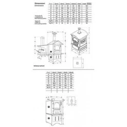 Forno A Legna A Fuoco Indiretto Clementi Master Tetto Rosso - 45x80 -Sconto Weber || Campingaz || OUTSUNNY in Italia 16215814 4