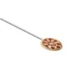 Pala Per Pizza In Acciaio Inox Con Piatto Di Diametro 20 Cm E Lunghezza 80 Cm -Sconto Weber || Campingaz || OUTSUNNY in Italia 16739211 1
