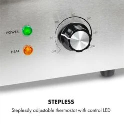 Klarstein Grillmeile 3000R Pro Grill Elettrico 3000W Piastra 54,5x35cm Scanalata -Sconto Weber || Campingaz || OUTSUNNY in Italia 16767988 3