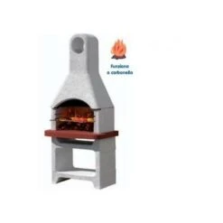 Barbecue In Muratura Bahamas Kg 285 Cm 86x56x195h