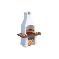 Barbecue In Cemento Beton Ardente L150xp790xh241 Modello A Carbone