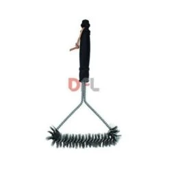 Spazzola In Acciaio Per Barbecue Per La Pulizia Delle Griglie