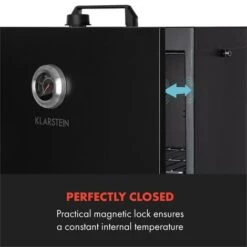 Klarstein Flintstone Affumicatore 1600 W Termometro Acciaio Inox Nero -Sconto Weber || Campingaz || OUTSUNNY in Italia 18135686 5