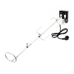 Spiedo Girarrosto Da Barbecue 82 Cm 230 V In Acciaio Inox Con 2 Forchettoni Rosticceria 8 Spiedo Girarrosto Da Barbecue 82 Cm 230 V In Acciaio Inox Con 2 Forchettoni Rosticceria -Sconto Weber || Campingaz || OUTSUNNY in Italia 18161568 3