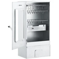Affumicatore E Forno BBQ Con 1 Kg Di Trucioli 44,5x29x83 Cm VidaXL -Sconto Weber || Campingaz || OUTSUNNY in Italia 18276670 4