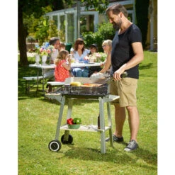 Deuba Barbecue A Carbonella Con Carrello 7kg Con Ripiani Bbq Giardino Grill A Carbone -Sconto Weber || Campingaz || OUTSUNNY in Italia 18458236 2