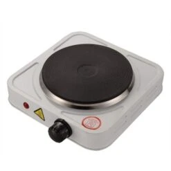 Fornello Elettrico 1500W Regolabile Piastra In Ghisa Viaggio Campeggio 185 Mm -Sconto Weber || Campingaz || OUTSUNNY in Italia 20649689 3