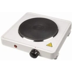 Fornello Elettrico 1500W Regolabile Piastra In Ghisa Viaggio Campeggio 185 Mm -Sconto Weber || Campingaz || OUTSUNNY in Italia 20649689 4