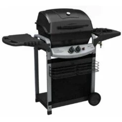 Barbecue Mod. Piu Saporillo A Gas Da 10 Kw Piastra In Acciaio Con 2 Bruciatori