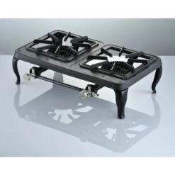 Fornellone 2 Fuochi In Ghisa Utilizzo Con Gas GPL