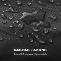 Klarstein Tomahawk Copertura Protettiva Tela 600D 30/70% PE/PVC Nero -Sconto Weber || Campingaz || OUTSUNNY in Italia 23803066 3
