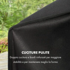 Klarstein Tomahawk Copertura Protettiva Tela 600D 30/70% PE/PVC Nero -Sconto Weber || Campingaz || OUTSUNNY in Italia 23803066 4