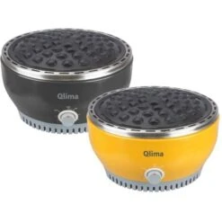 Barbecue A Carbonella Qlima NJOY 1007 - - Giallo