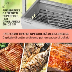 Klarstein Sauenland Mini, Griglia Con Girarrosto, 12kg Max., Acciaio Inox, 4W -Sconto Weber || Campingaz || OUTSUNNY in Italia 27421858 4