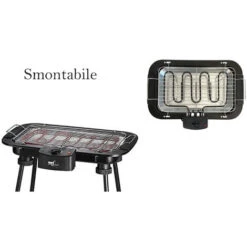 Barbecue Elettrico 2000W MASTER EB02S Bistecchiera Griglia Portatile Piedistallo -Sconto Weber || Campingaz || OUTSUNNY in Italia 28089122 4