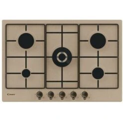 Candy CHW7AV4WGT Piano Cottura A Gas 74 Cm 5 Zone Avena
