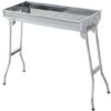 Outsunny Griglia Barbecue Portatile E Pieghevole In Acciaio Inox, 73x33x71cm -Sconto Weber || Campingaz || OUTSUNNY in Italia 29809184 1