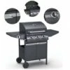 BARBEQUE A GAS 3 FUOCHI CON COPERCHIO E FORNELLO LATERALE -Sconto Weber || Campingaz || OUTSUNNY in Italia 30272361 1