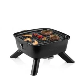 Barbecue Ibrido Portatile 2 In 1 Elettrico 2000w E A Carbonella Grill Cuocere -Sconto Weber || Campingaz || OUTSUNNY in Italia 30924338 4