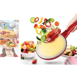 Piastra Elettrica Crepes Antiaderente Manico Antiscottatura Cucina Dolci Salato -Sconto Weber || Campingaz || OUTSUNNY in Italia 31027151 5