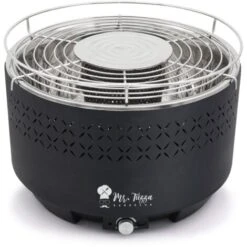 Barbecue A Carbonella Bbq Da Tavolo Senza Fumo Con Ventola Galeras Nero -Sconto Weber || Campingaz || OUTSUNNY in Italia 31496456 3