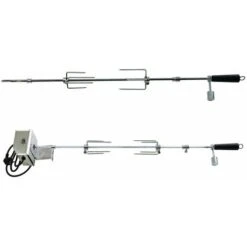 GREADEN- BBQ Grill Barbecue A Gas DÖNER 22KW IN ACCIAIO INOX- 4 FUOCHI + 1 KIT GIRARROSTO (Infrarossi E RADICE) + 1 LUCE LATERALE E Termometro, Incluso Griglia / Plancha + Coperchio -Sconto Weber || Campingaz || OUTSUNNY in Italia 32399568 4