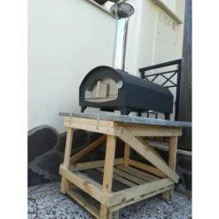 FORNO LEGNA E GAS 1 PIZZA COIBENTAZIONE PROFESSIOANLE PLATEA BISCOTTO -Sconto Weber || Campingaz || OUTSUNNY in Italia 32622555 4