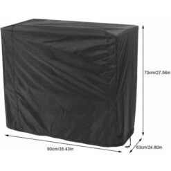 Copri Barbecue Nero, Copri Griglia A Prova Di UV / Acqua / Umidità Protezione UV Antipolvere Resistente Al Vento Per Barbecue All'aperto Griglia Da Giardino Patio ('80x66x100cm) 9 Copri Barbecue Nero, Copri Griglia A Prova Di UV / Acqua / Umidità Protezione UV Antipolvere Resistente Al Vento Per Barbecue All'aperto Griglia Da Giardino Patio ('80x66x100cm) -Sconto Weber || Campingaz || OUTSUNNY in Italia 32755246 3