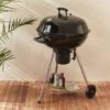 Barbecue A Carbonella Ø57cm - Georges Smaltato Nero - Barbecue Con Aeratori, Smaltato, Affumicatore Raccogli Cenere -Sconto Weber || Campingaz || OUTSUNNY in Italia 34586093 1