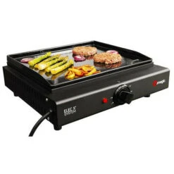Fry Top Elettrico 2000w Piastra In Ghisa Smaltata 43x37cm - 804337 - Somagic -Sconto Weber || Campingaz || OUTSUNNY in Italia 34741168 4