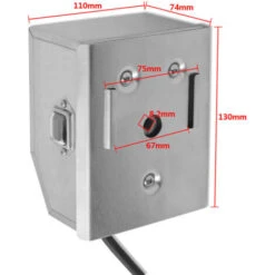 Motore Professionale Per Spiedo In Acciaio Inox 4 W VidaXL -Sconto Weber || Campingaz || OUTSUNNY in Italia 3522856 5