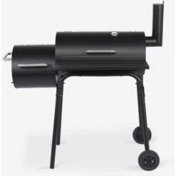 Barbecue A Carbonella Con Affumicatore BBQ Comignolo E Ruote Brisket -Sconto Weber || Campingaz || OUTSUNNY in Italia 35911905 3