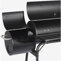 Barbecue A Carbonella Con Affumicatore BBQ Comignolo E Ruote Brisket -Sconto Weber || Campingaz || OUTSUNNY in Italia 35911905 4