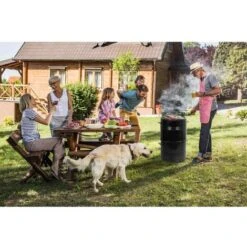Mastercook - Barbecue Affumicatore A Carbone Barrel Con Griglia 47 Cm -Sconto Weber || Campingaz || OUTSUNNY in Italia 36243477 3