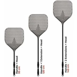 Pala Per Pizza Snodabile Large Alfa Refrattari AC-PALAL -Sconto Weber || Campingaz || OUTSUNNY in Italia 36819277 3