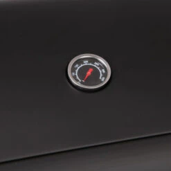 LOFOTEN - Barbecue A Gas Da Esterno 3 Fuochi - Potenza 8,4 KW - Chiusura Cappa Con Termometro - 2 Griglie In Acciaio Cromato, 2 Ripiani Laterali, 1 Vassoio Basso - 2 Ruote - Nero -Sconto Weber || Campingaz || OUTSUNNY in Italia 36859762 4